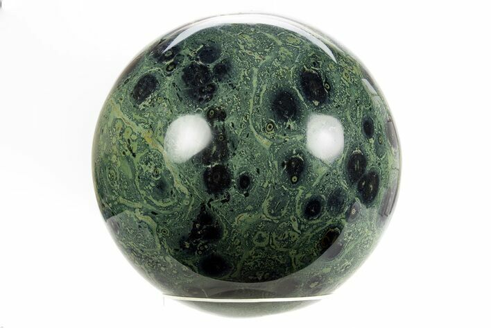 Huge, Polished Kambaba Jasper Sphere ( lbs) - Madagascar #337292